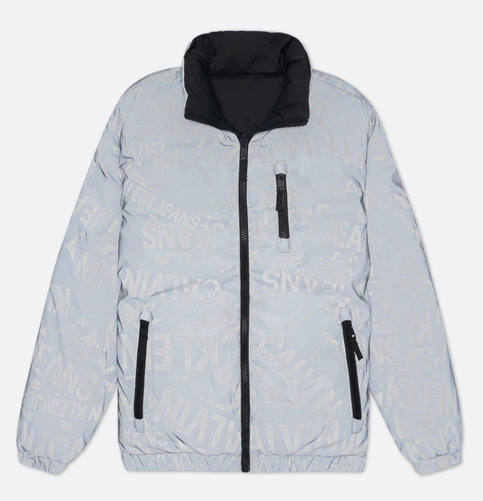 Мужской пуховик Calvin Klein Jeans Reflective Reversible Black