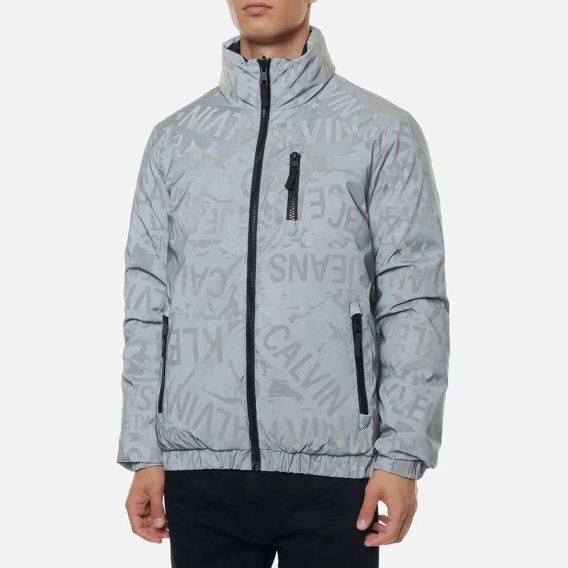 Calvin Klein Jeans Мужской пуховик Reflective Reversible