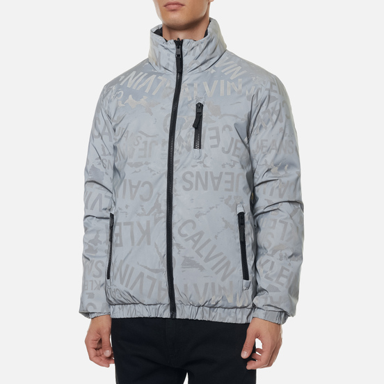 Мужской пуховик Calvin Klein Jeans Reflective Reversible Black