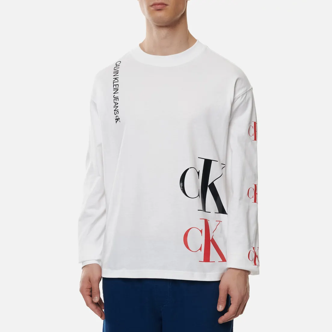 Calvin Klein Jeans Мужской лонгслив CK Eco Fashion