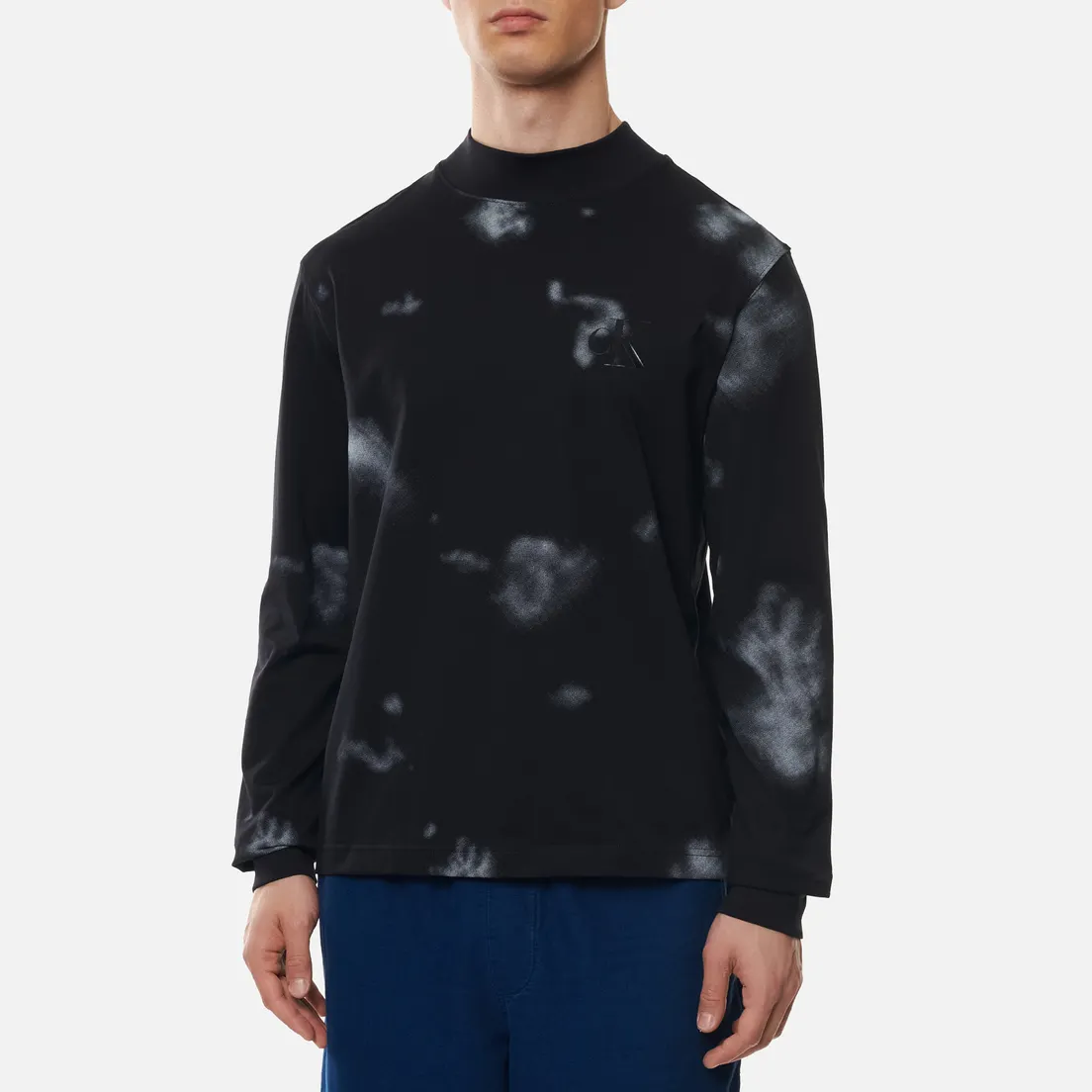 Calvin Klein Jeans Мужской лонгслив Cloud All Over Print