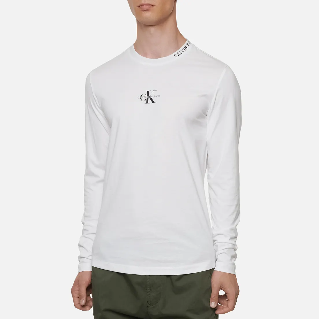 Calvin Klein Jeans Мужской лонгслив Center Monogram