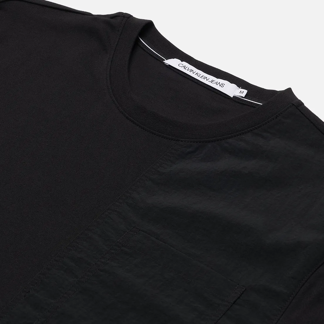 Calvin Klein Jeans Мужской лонгслив Woven Utility Pocket