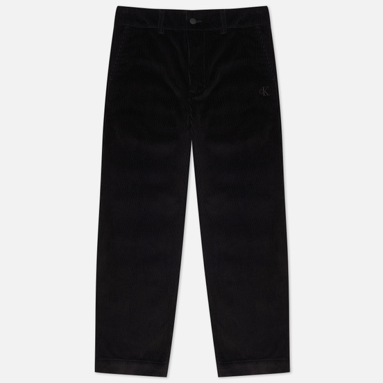 Мужские брюки Calvin Klein Jeans Corduroy Cropped Chino Black