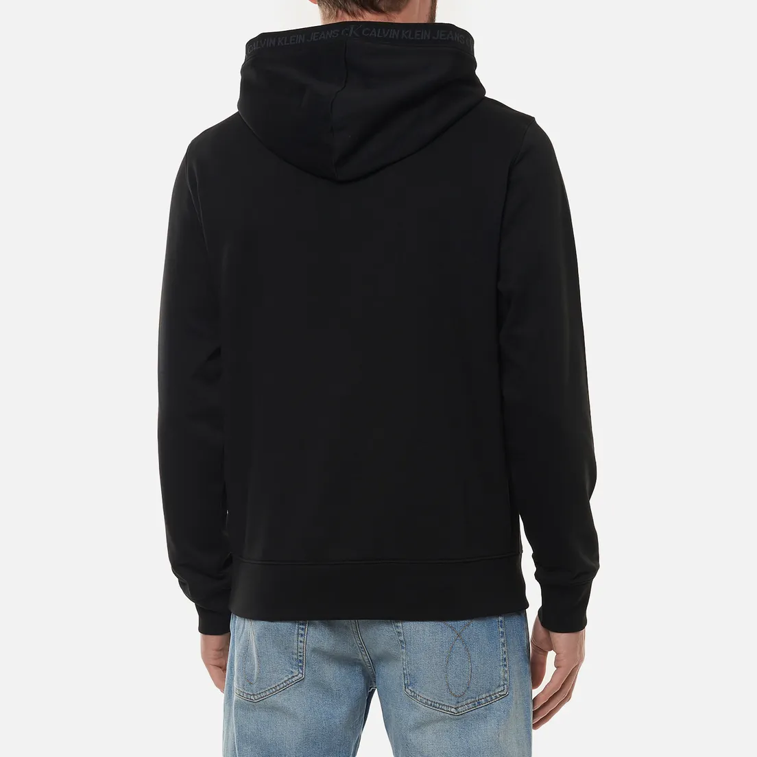 Calvin Klein Jeans Мужская толстовка Organic Cotton Logo Trim Hoodie