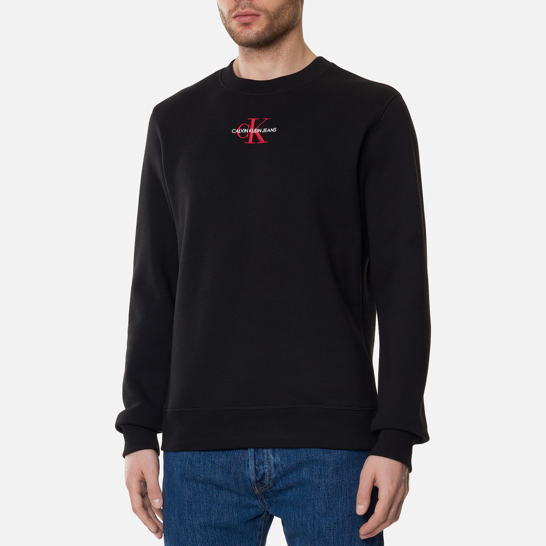 Мужская толстовка Calvin Klein Jeans New Iconic Essential Crew Neck ...