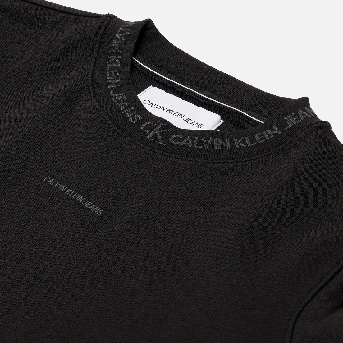 Calvin Klein Jeans Мужская толстовка Logo Jacquard Crew Neck