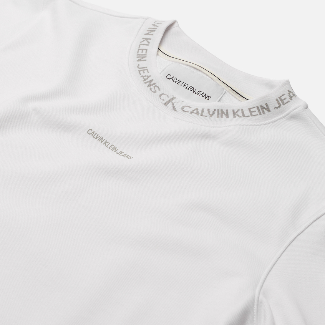 Calvin Klein Jeans Мужская толстовка Logo Jacquard Crew Neck