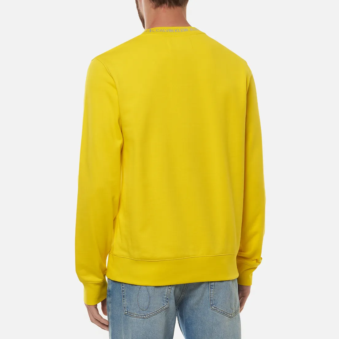 Calvin Klein Jeans Мужская толстовка Logo Jacquard Crew Neck