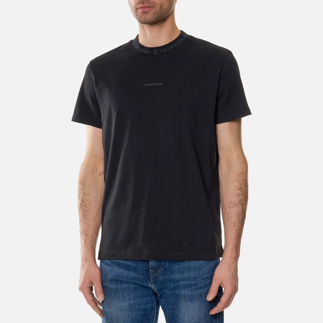 Calvin Klein Jeans Мужская футболка Logo Jacquard