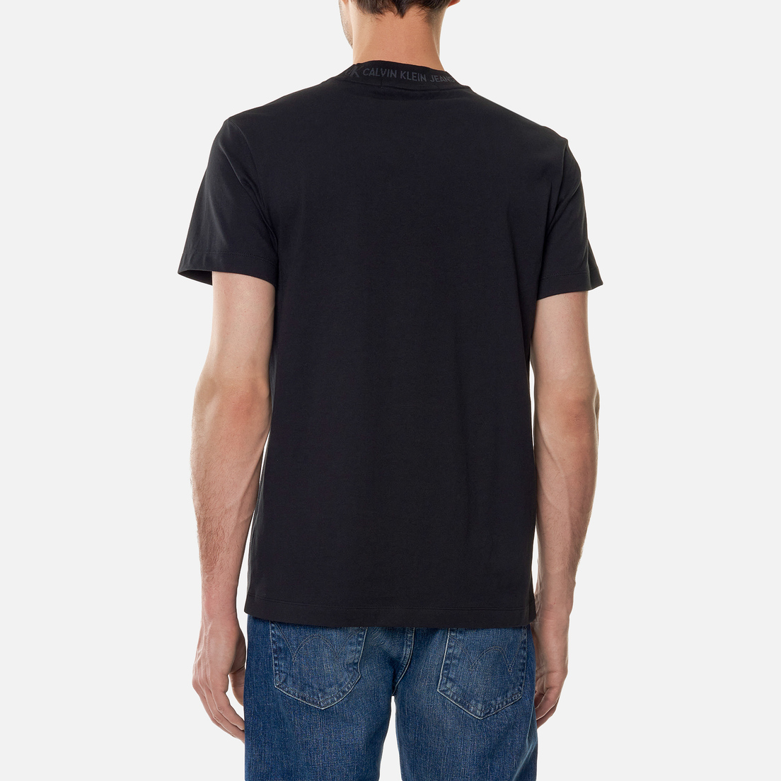 Calvin Klein Jeans Мужская футболка Logo Jacquard