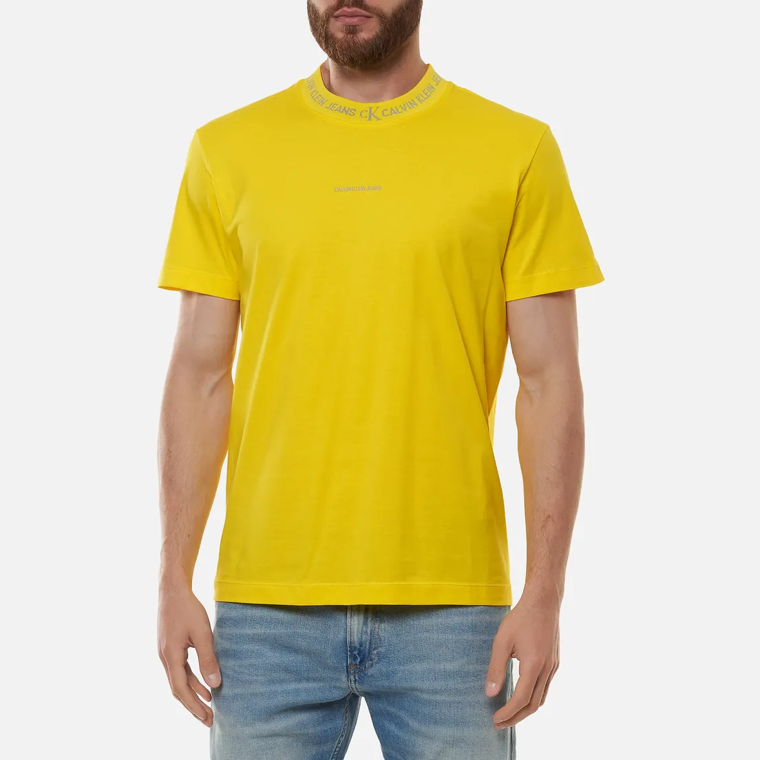 Calvin Klein Jeans Мужская футболка Logo Jacquard