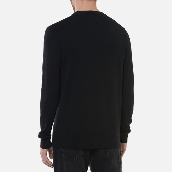 Мужской свитер Calvin Klein Jeans Monogram Chest Logo Crew Black