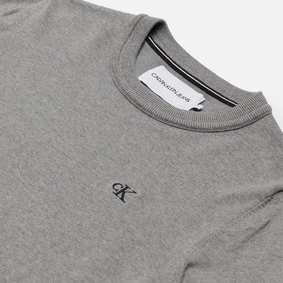 Calvin Klein Jeans Мужской свитер Monogram Chest Logo Crew