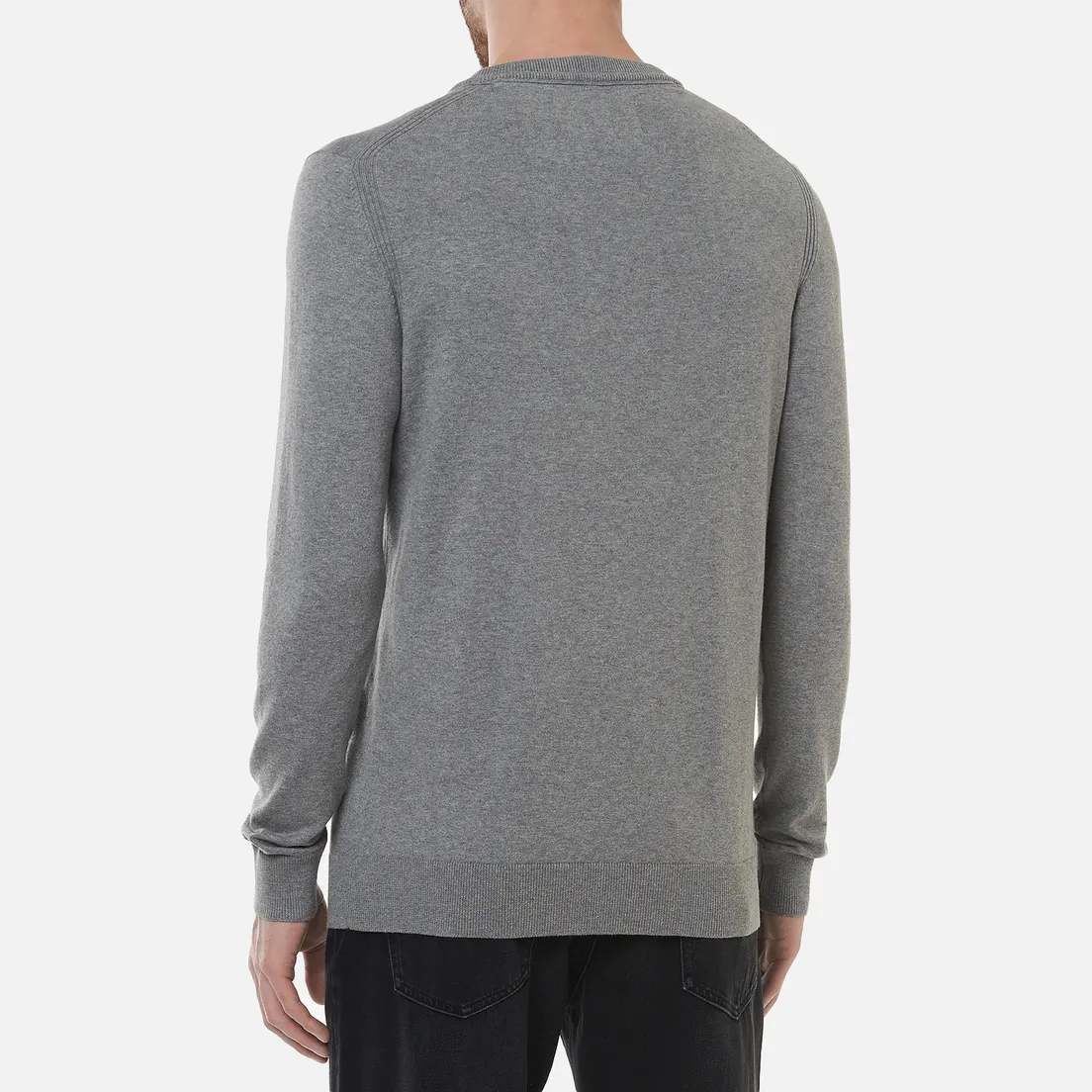 Calvin Klein Jeans Мужской свитер Monogram Chest Logo Crew