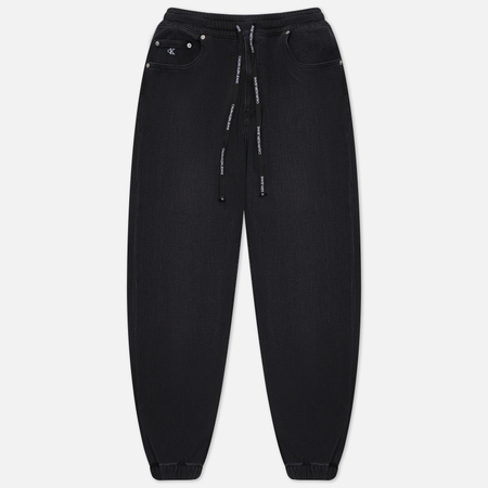 Мужские джинсы Calvin Klein Jeans Jogger, цвет чёрный, размер XL