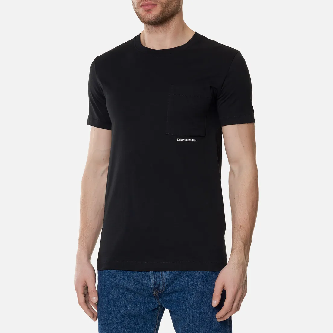 Calvin Klein Jeans Мужская футболка Micro Branding Pocket