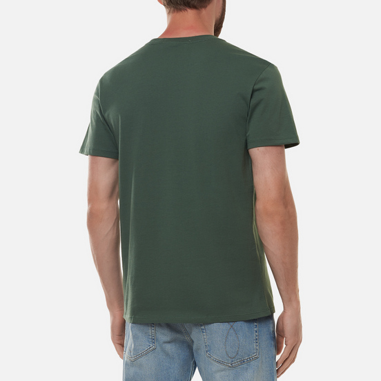 Мужская футболка Calvin Klein Jeans Monogram Pocket Duck Green