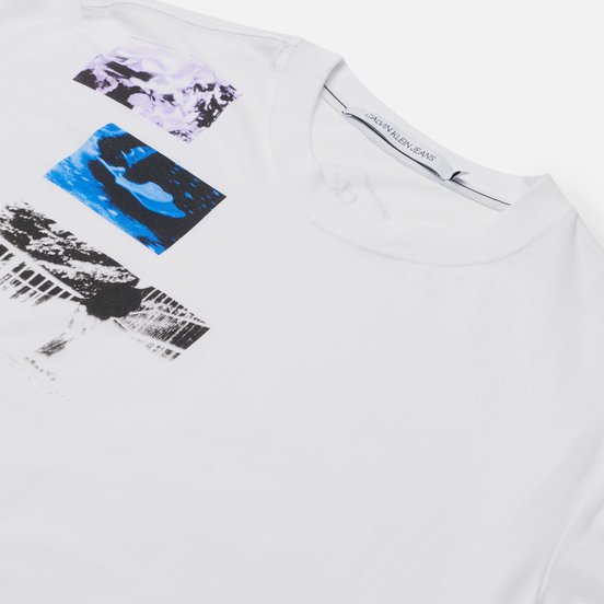 Мужская футболка Calvin Klein Jeans Urban Skate Multi Graphic Bright White