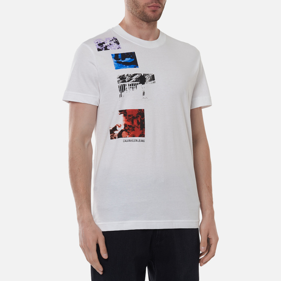 Мужская футболка Calvin Klein Jeans Urban Skate Multi Graphic Bright White