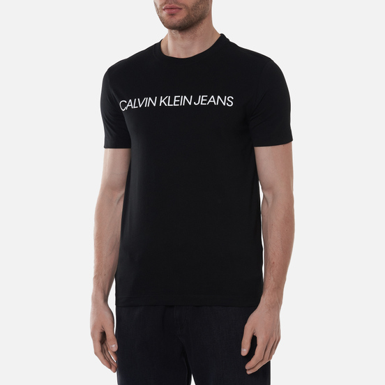 Комплект мужских футболок Calvin Klein Jeans 2-Pack Institutional Logo Black