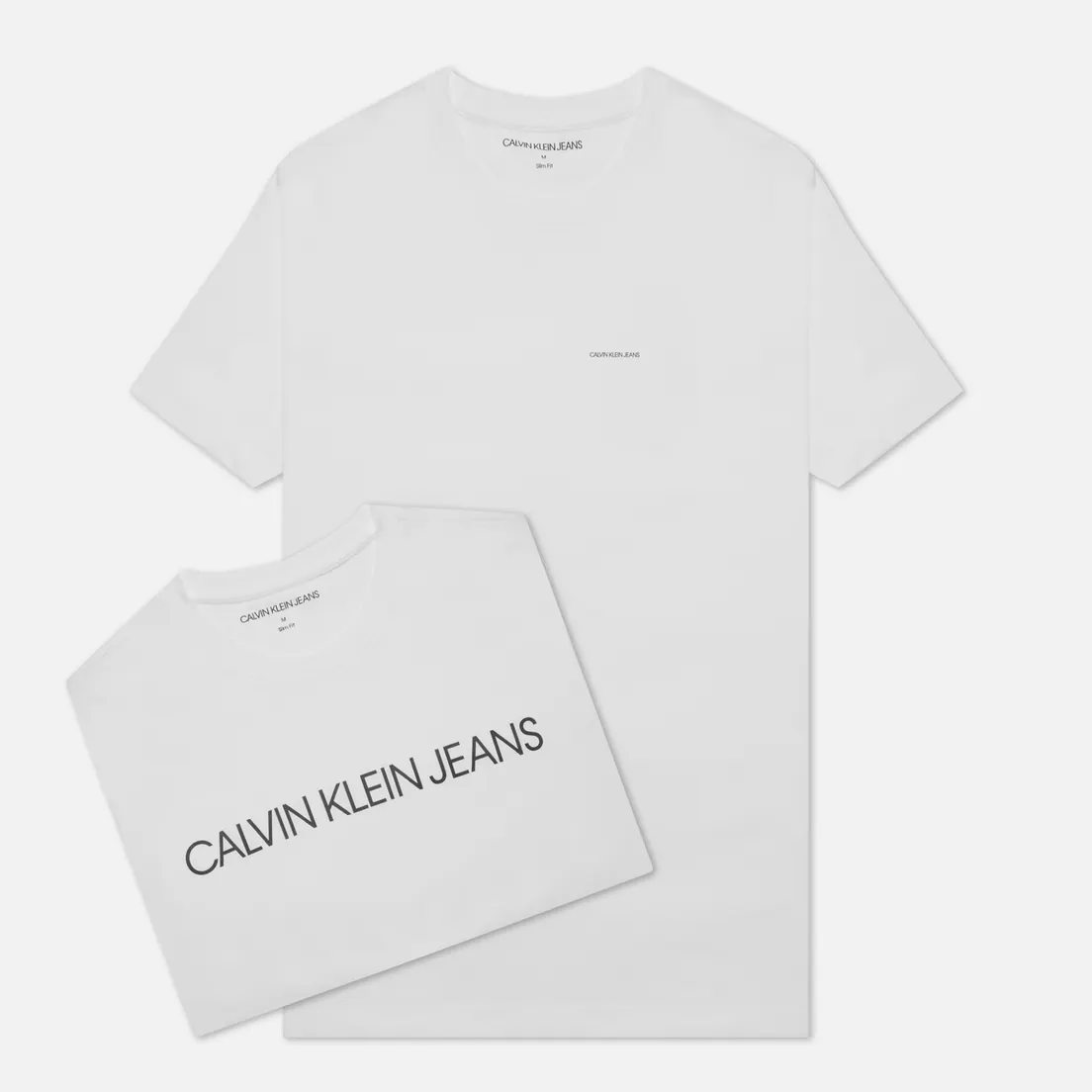 Calvin Klein Jeans Комплект мужских футболок 2-Pack Institutional Logo