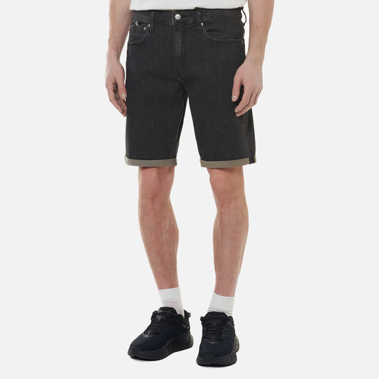 Мужские шорты Calvin Klein Jeans Regular Denim Black