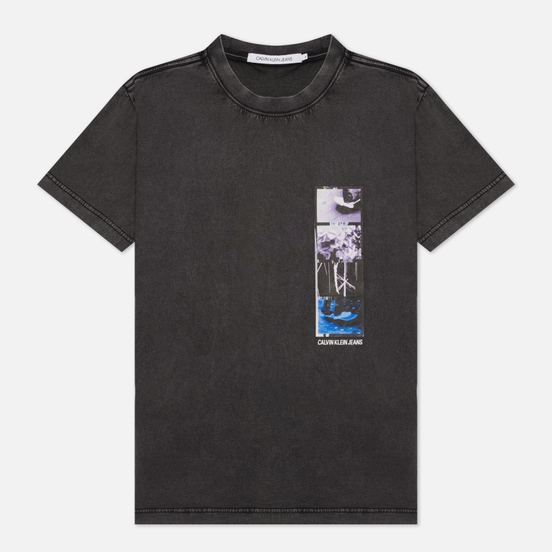 Мужская футболка Calvin Klein Jeans Washed Skater Photoprint Black