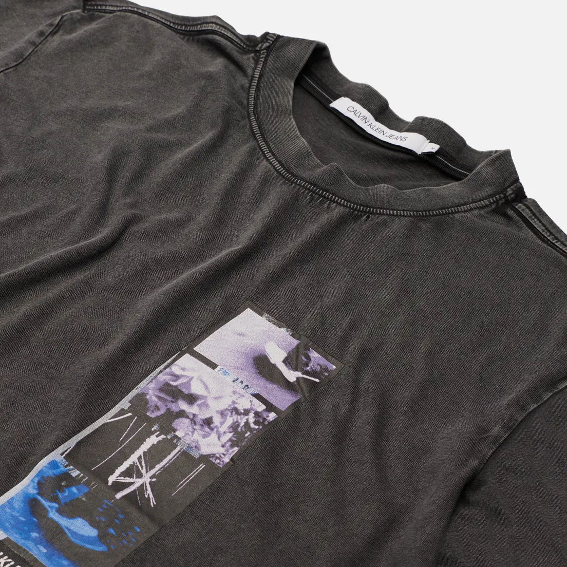 Calvin Klein Jeans Мужская футболка Washed Skater Photoprint