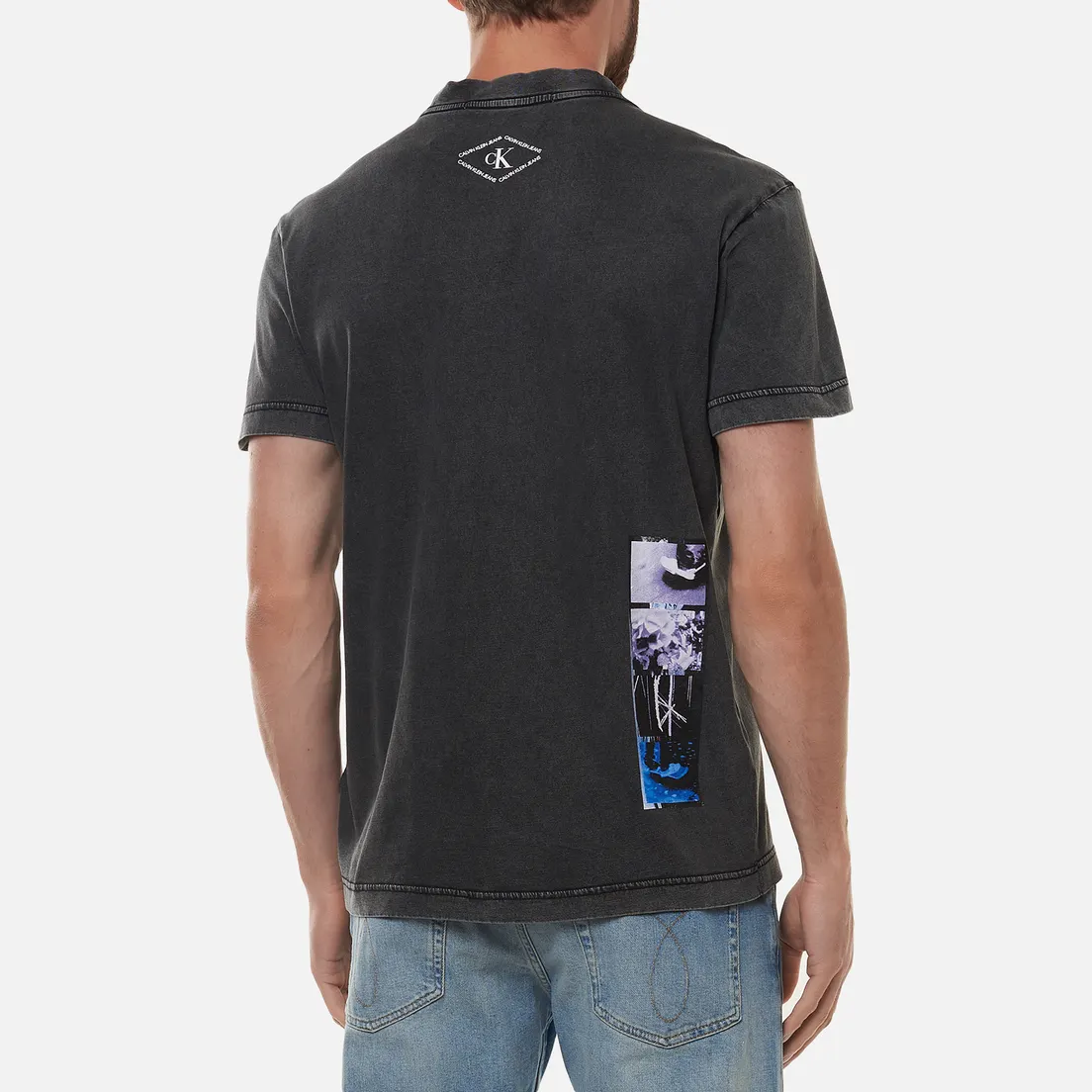 Calvin Klein Jeans Мужская футболка Washed Skater Photoprint