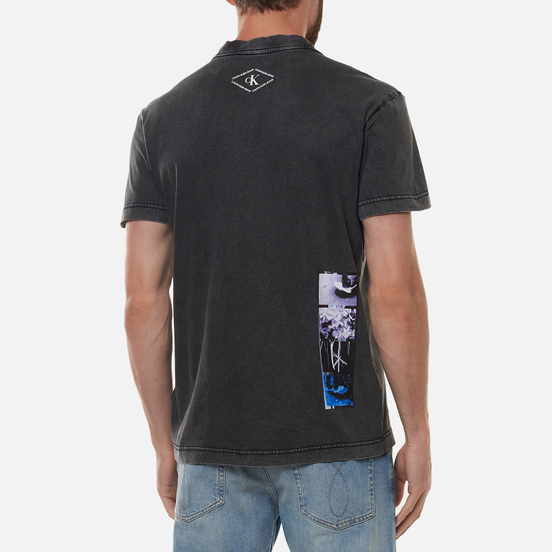 Мужская футболка Calvin Klein Jeans Washed Skater Photoprint Black