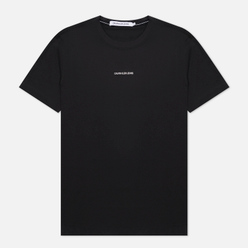 Мужская футболка Calvin Klein Jeans Micro Branding Essential Black