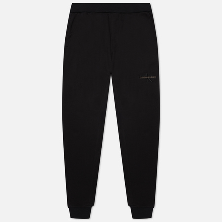 Мужские брюки Calvin Klein Jeans Off Placed Iconic, цвет чёрный, размер XXL