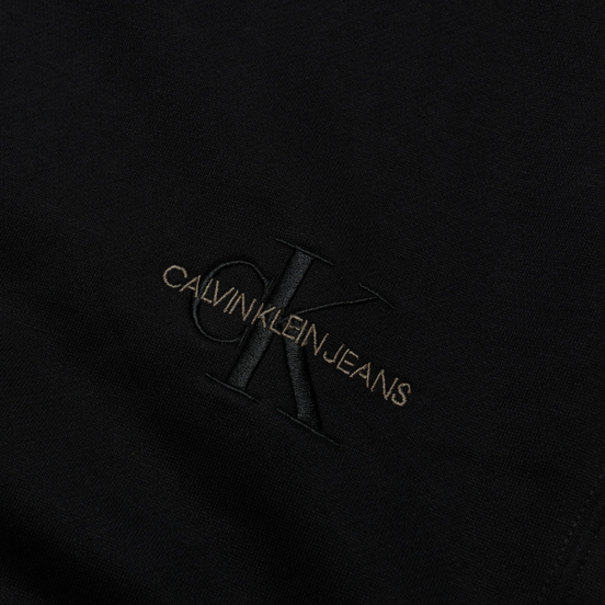 Мужская толстовка Calvin Klein Jeans Off Placed Iconic Crew Black