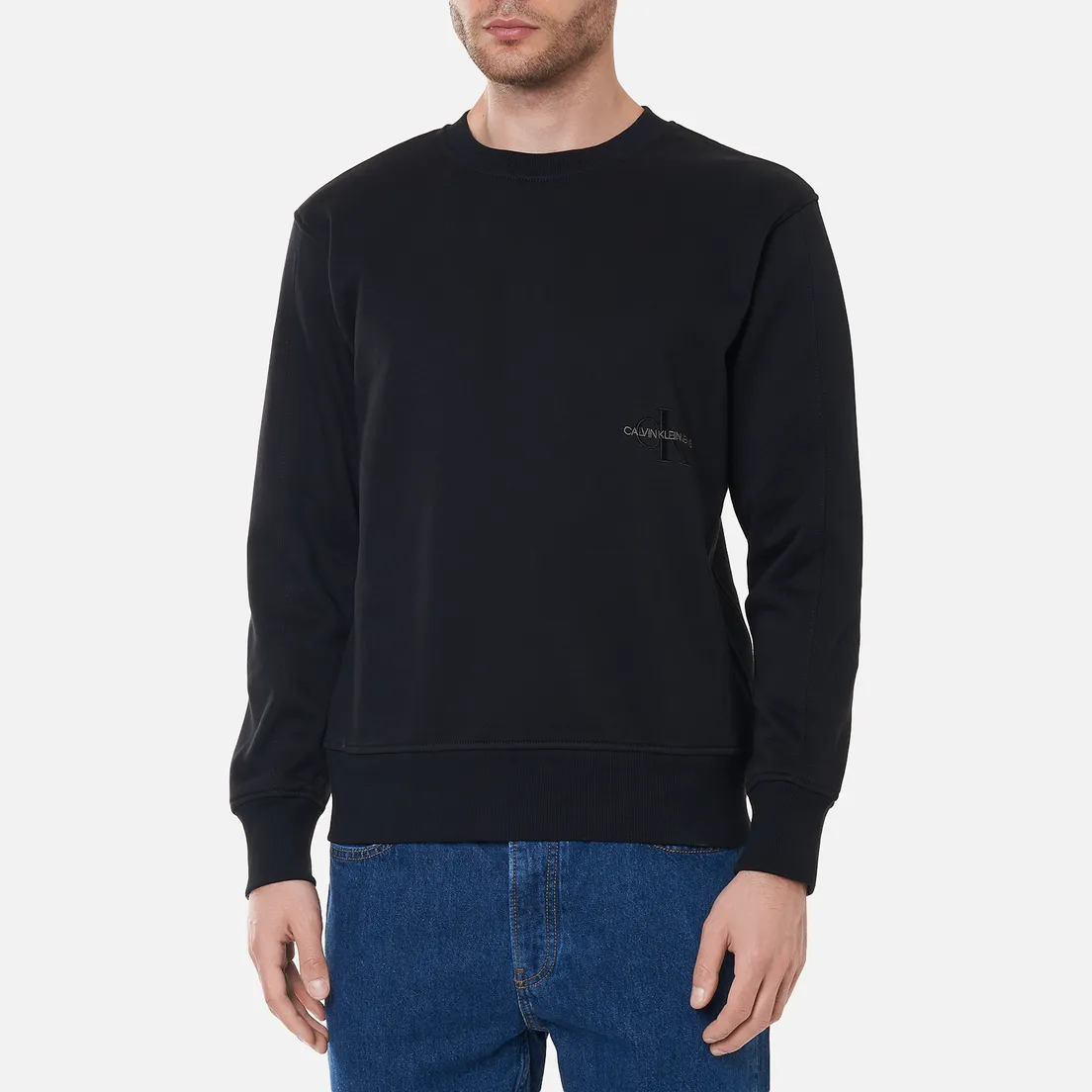 Calvin Klein Jeans Мужская толстовка Off Placed Iconic Crew