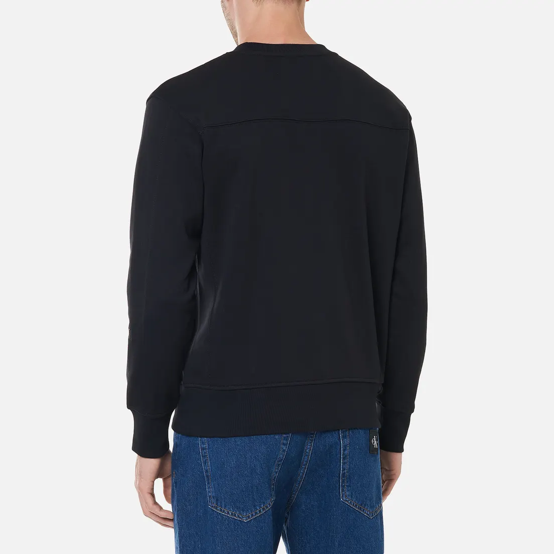 Calvin Klein Jeans Мужская толстовка Off Placed Iconic Crew