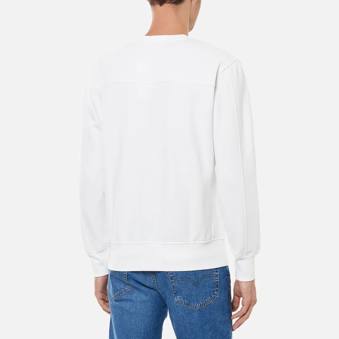 Calvin Klein Jeans Мужская толстовка Off Placed Iconic Crew