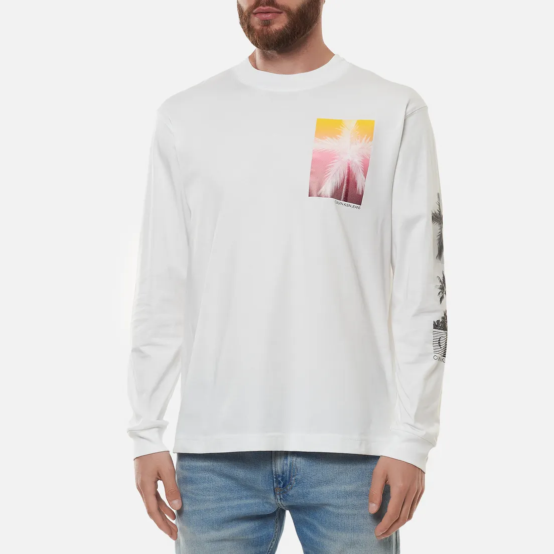 Calvin Klein Jeans Мужской лонгслив Organic Cotton