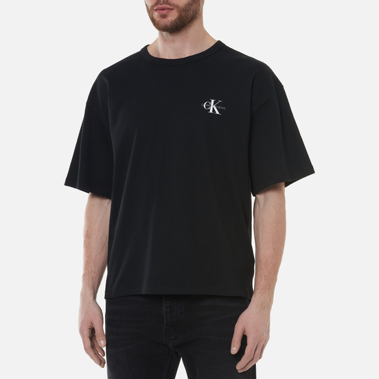 Мужская футболка Calvin Klein Jeans Monogram Modern Relaxed Fit Black