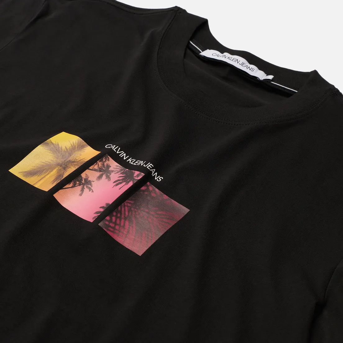 Calvin Klein Jeans Мужская футболка Organic Cotton Palm Print