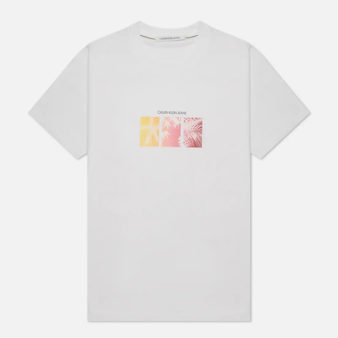 Calvin Klein Jeans Мужская футболка Organic Cotton Palm Print