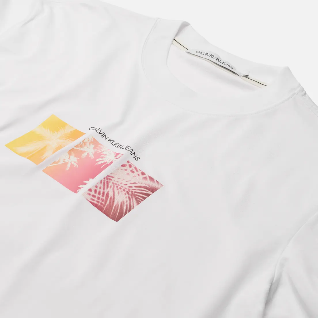 Calvin Klein Jeans Мужская футболка Organic Cotton Palm Print