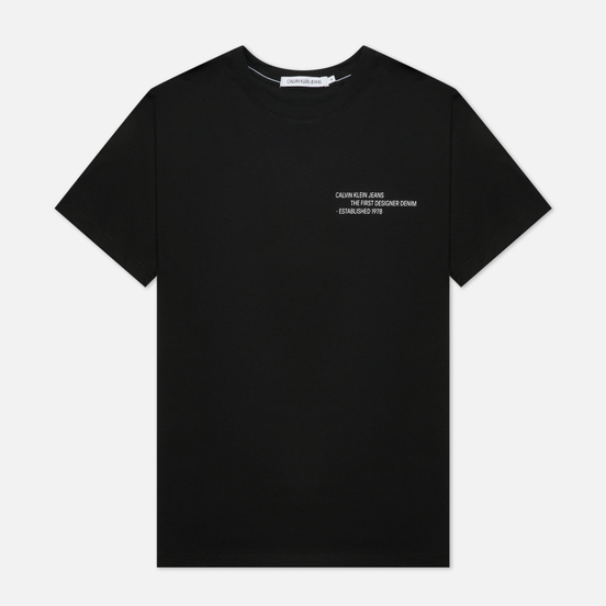 Мужская футболка Calvin Klein Jeans Reptile Back Graphic Black