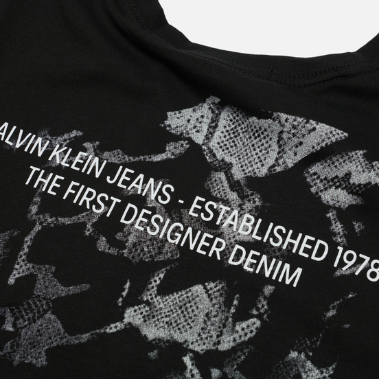 Мужская футболка Calvin Klein Jeans Reptile Back Graphic Black