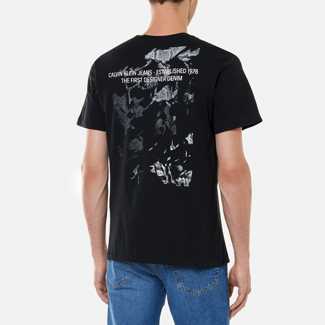 Calvin Klein Jeans Мужская футболка Reptile Back Graphic