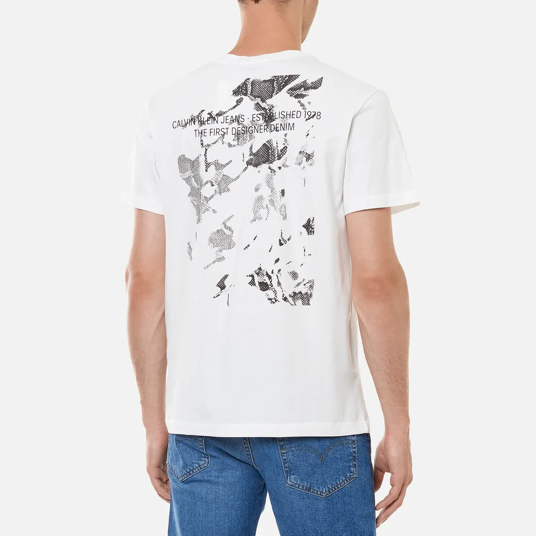 Calvin Klein Jeans Мужская футболка Reptile Back Graphic