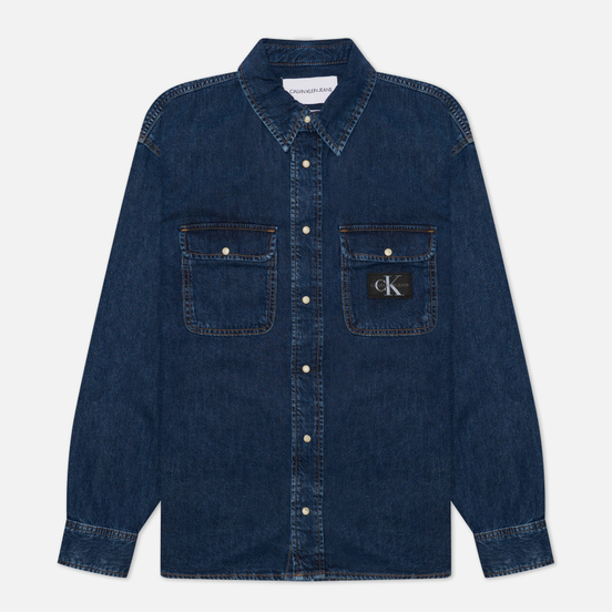 Мужская рубашка Calvin Klein Jeans Oversized Denim Denim Light