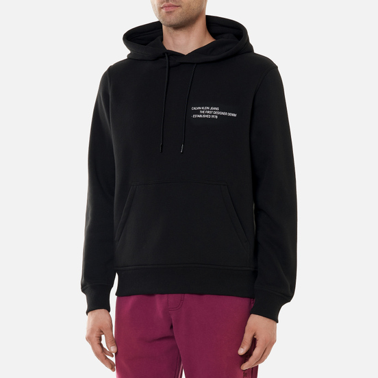 Мужская толстовка Calvin Klein Jeans Reptile Graphic Hoodie Black