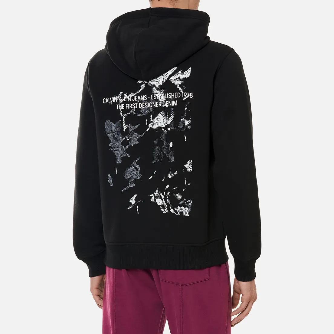 Calvin Klein Jeans Мужская толстовка Reptile Graphic Hoodie