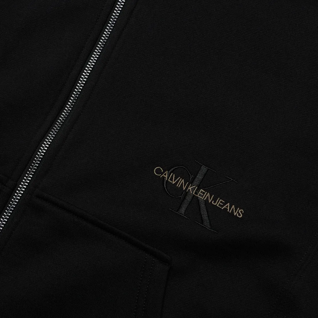 Calvin Klein Jeans Мужская толстовка Off Placed Iconic Zip Hoodie